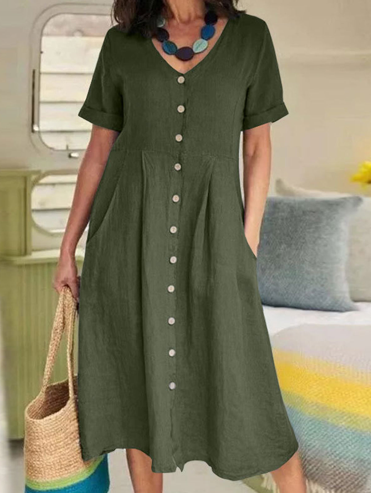 Elegantly Styled Dress for Everyday Wear