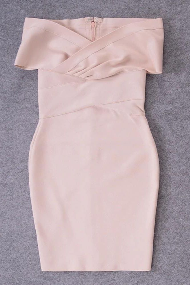 Bea Bandage Dress - Cream