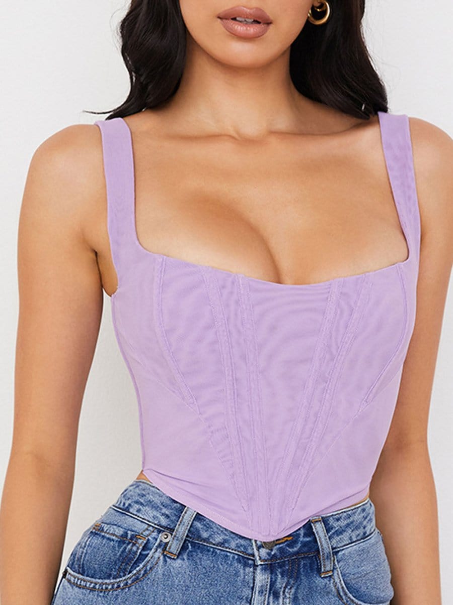 Beckett Crop Tank Top - Fashion Pov