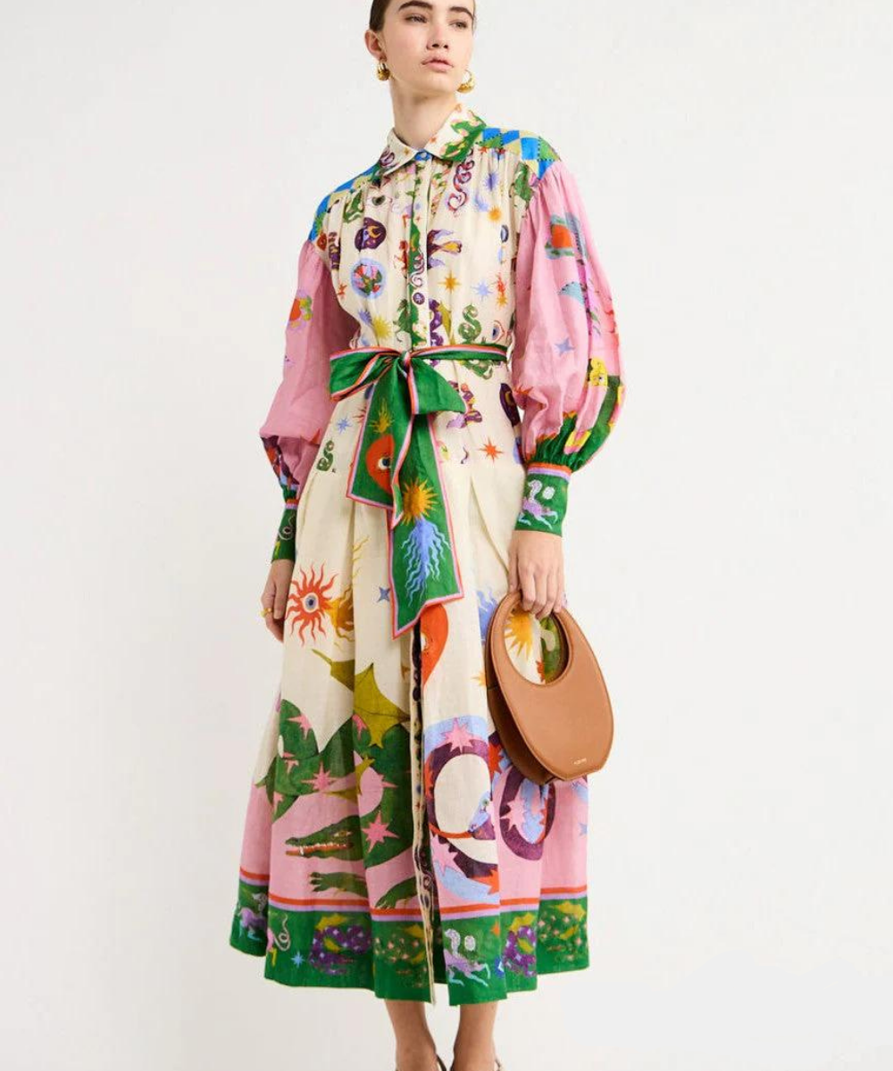 Morgan Statement Italian Maxi Dress Occasion Edit