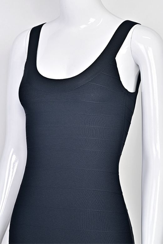 Cindy Bandage Mini Dress - White Pearl