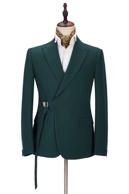 Classy Peaked Lapel Bespoke Prom Suits Online