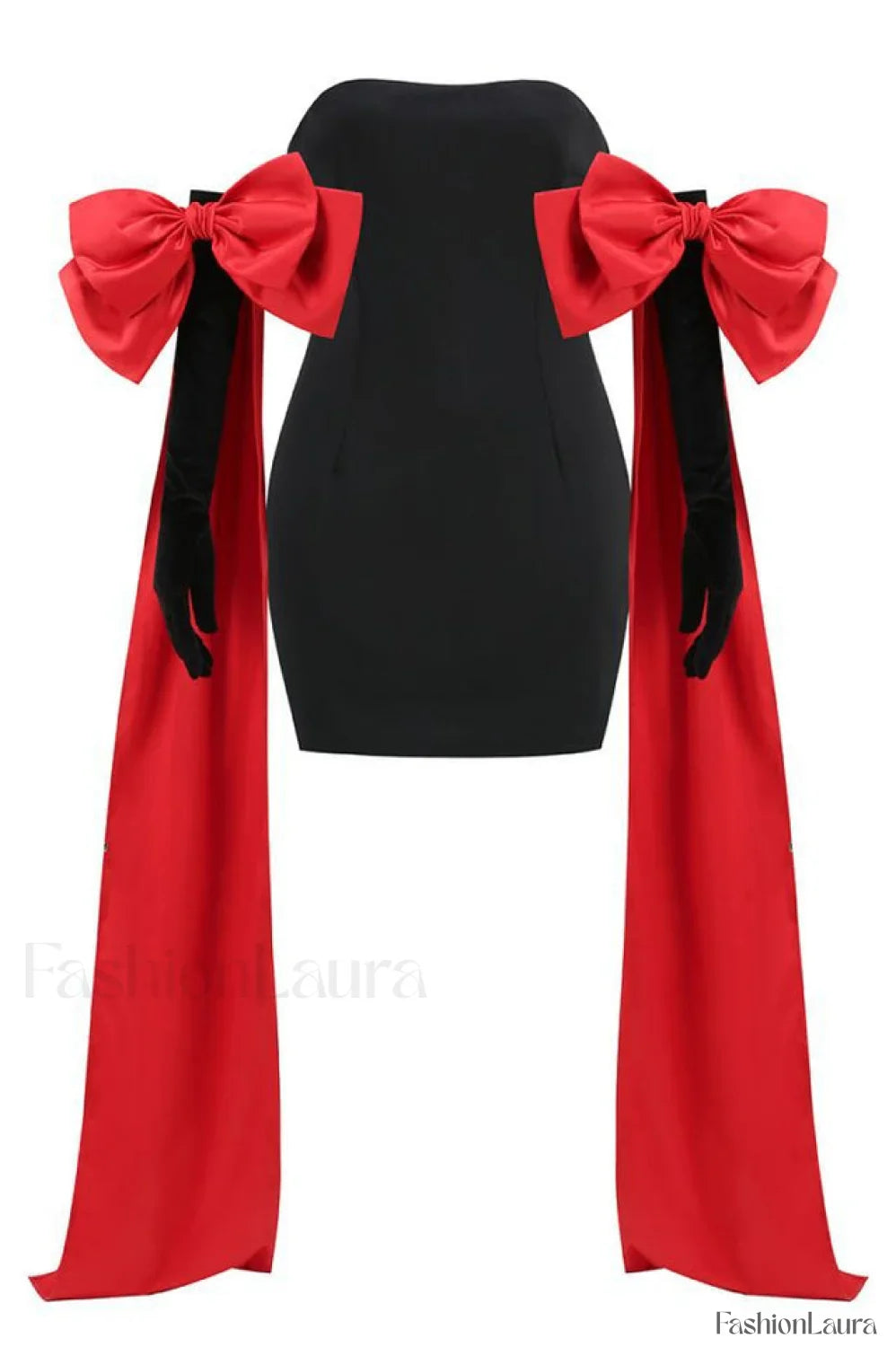 Cupid Dress Stylish & Gloves