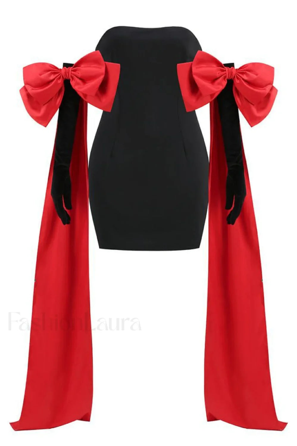 Cupid Dress Stylish & Gloves