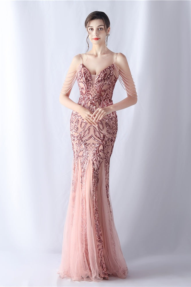 Beaded Mesh Cocktail Classic Dress for Seasonal Wardrobe Essential