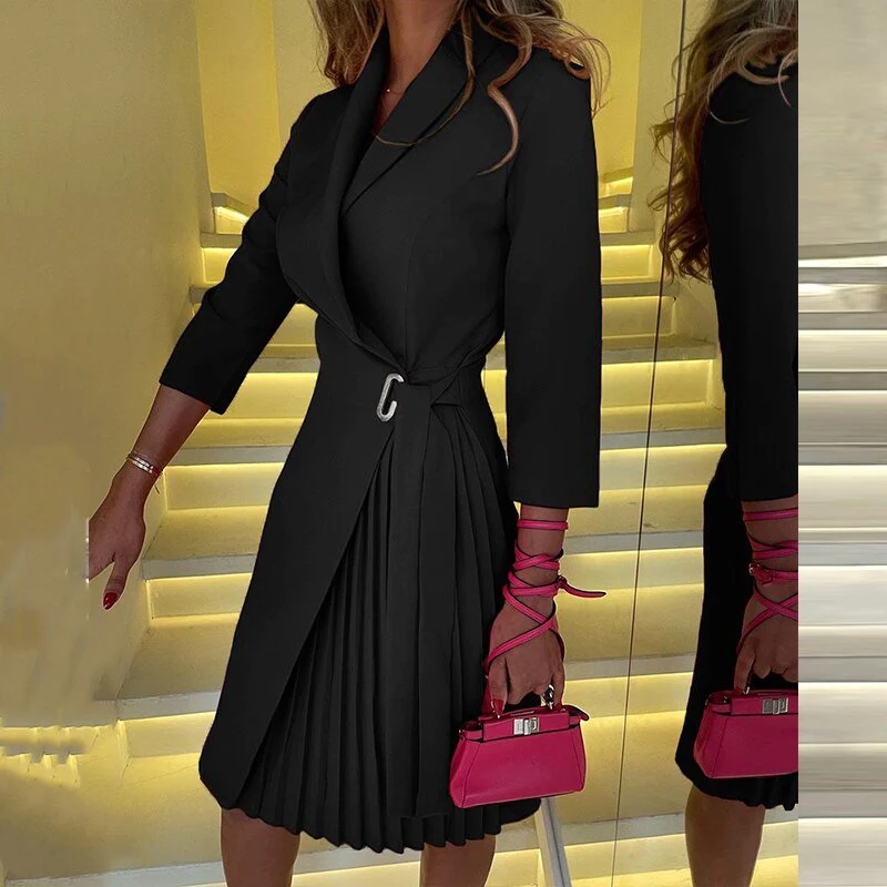 Inés Exclusive Women's Festive Wrap Dress Midi Boutique Collection
