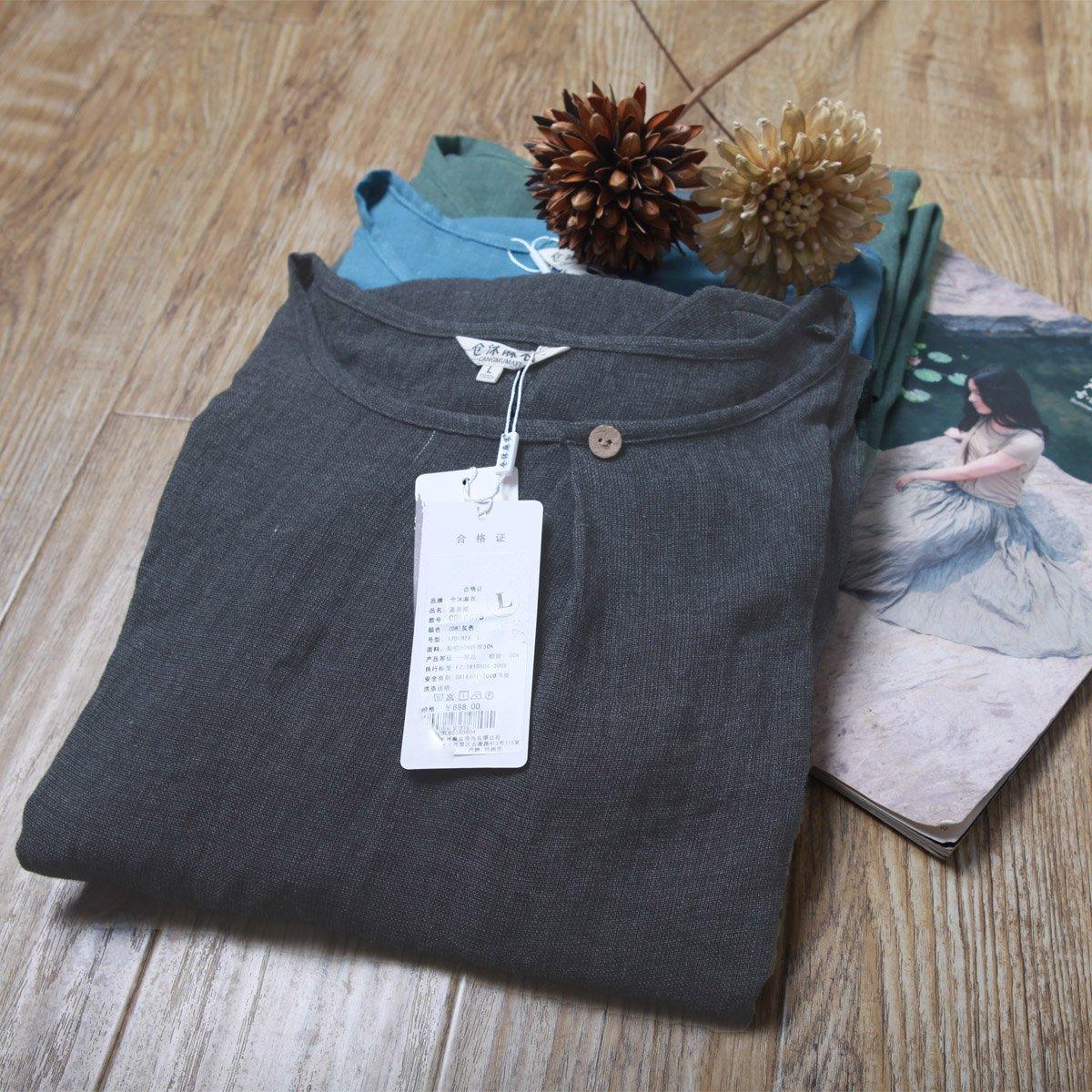 dark grey causal summer dress oversize shift dress holiday garden dress