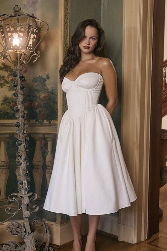 Elegant Solid Color Bodycon Party Dress - VelvetHem