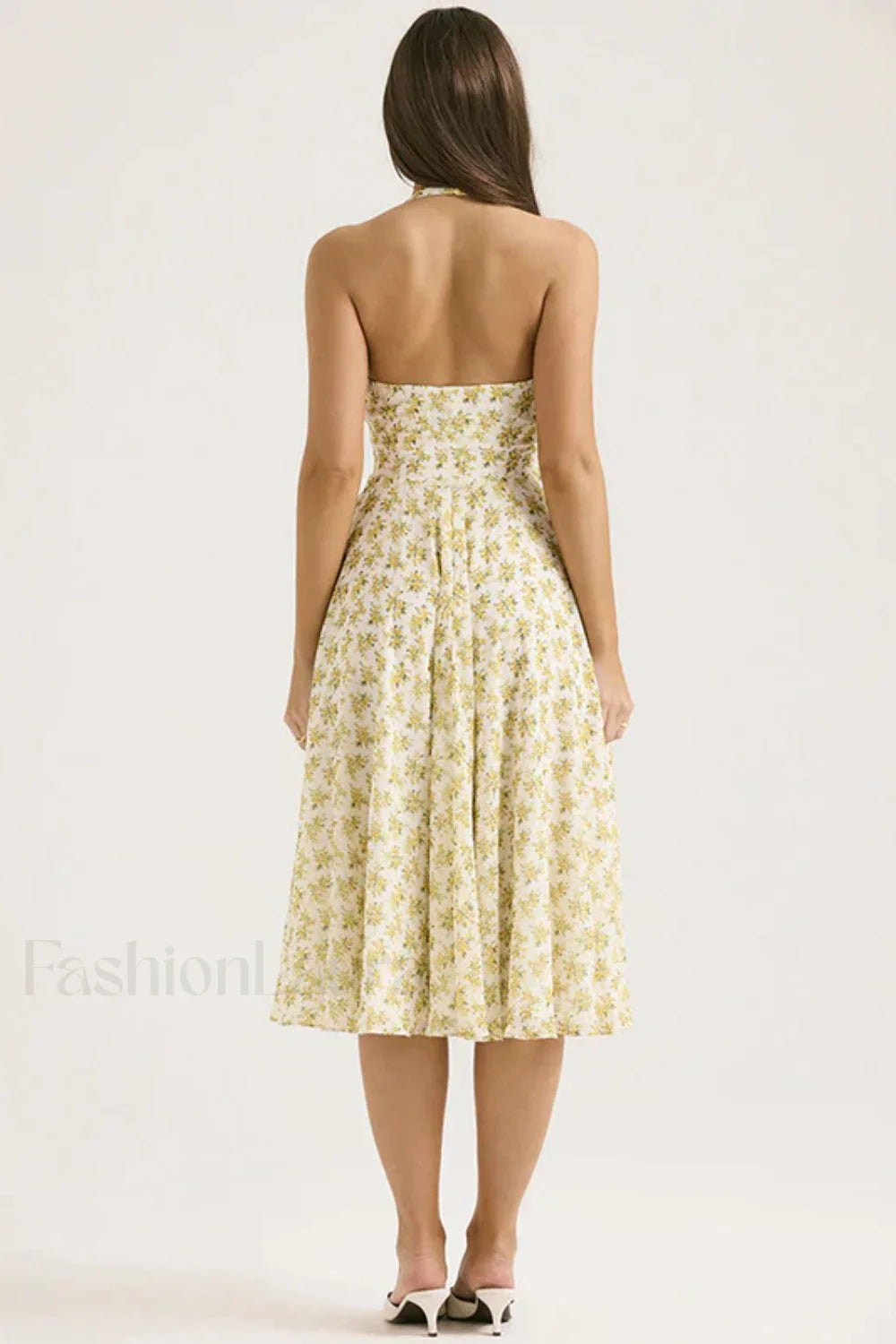 Deep V Neck Dress with Relaxed Fit and Seasonal Wardrobe Essential