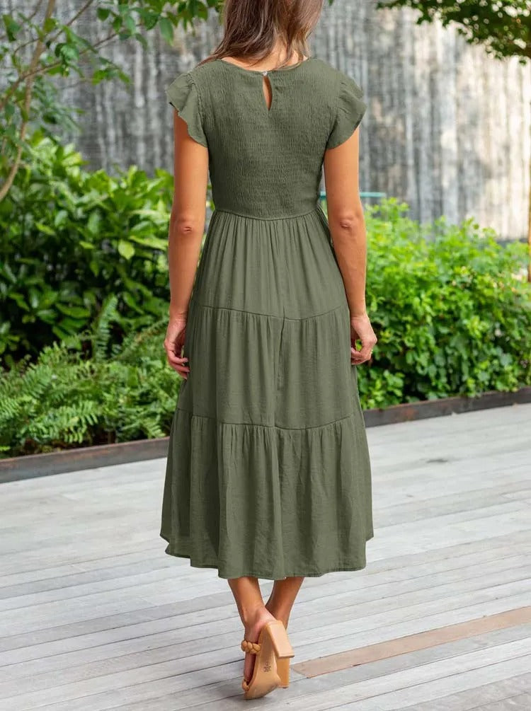 Yoselin Statement Maxi Dress Boutique Collection