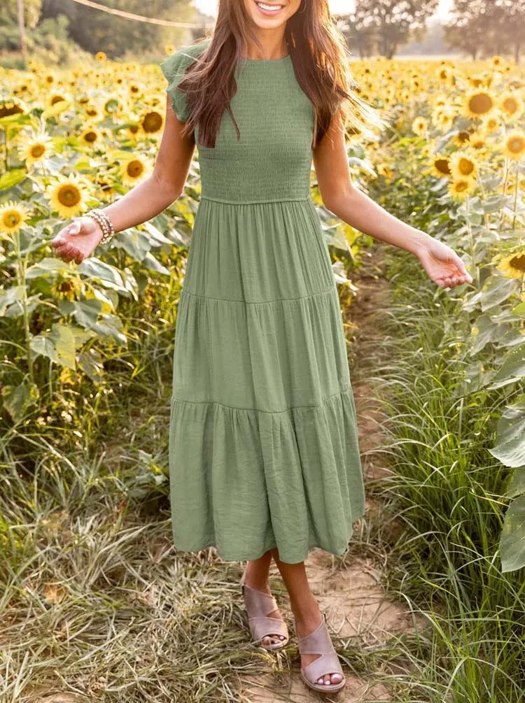 Yoselin Statement Maxi Dress Boutique Collection