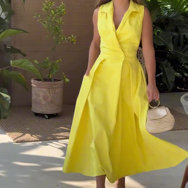 Timeless Mila V Neck Midi Dress Designer Edit