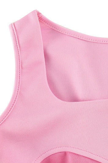 Colorblock Cami Waist Vintage Inspired Dress for Comfort Fit Design