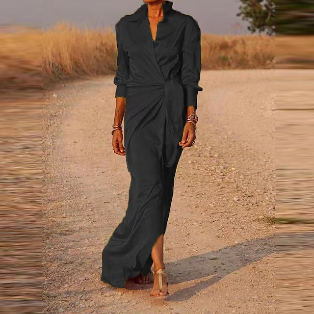 Gontzale Boutique Long Sleeve Shirt Dress Collection