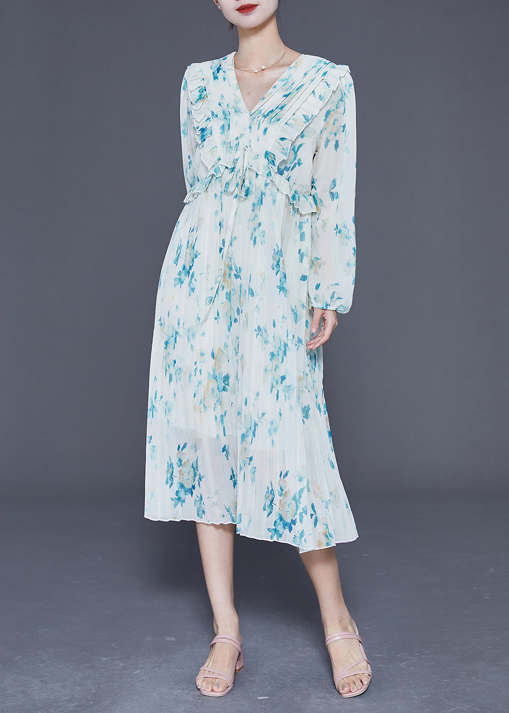 A Vintage Style Dress with Delicate Timeless Details