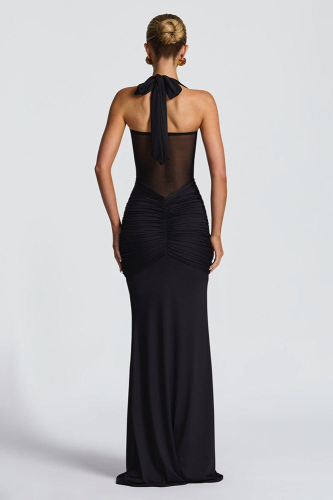 Premium Tie Strap Mesh Dress for Modern Fashion Wear Boutique Fashion Style