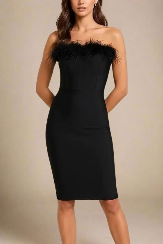 Erin Bandage Dress - Classic Black