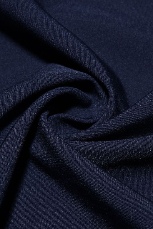 Everly Midi Dress - Navy Blue