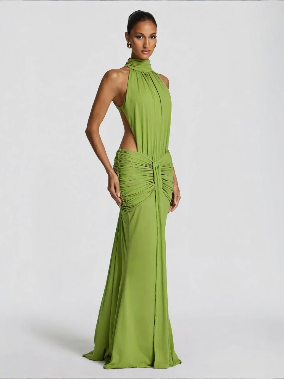 The Backless Mermaid Gown