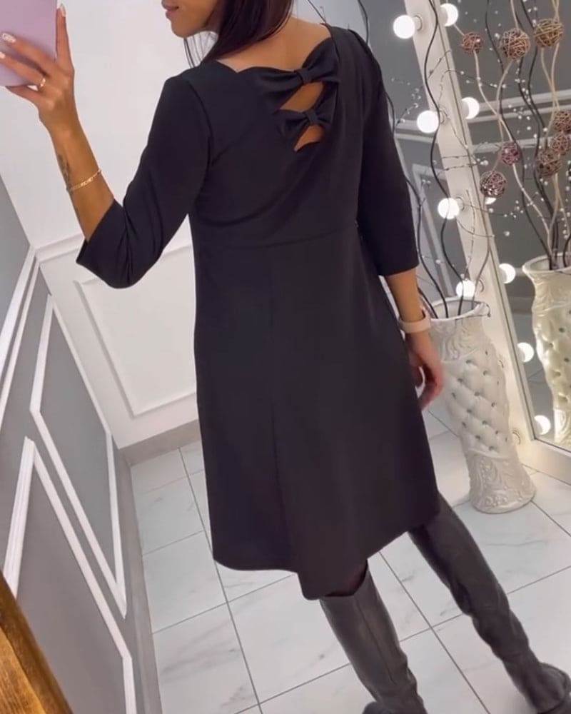 Nikol Tailored and Elegant Summer Dress for Women Elegant Evening Look
