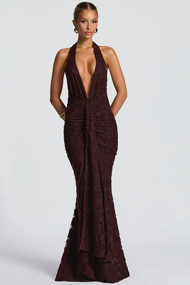 Tie Up Ruched Dress with Premium Everyday Styling Boutique Fashion Style