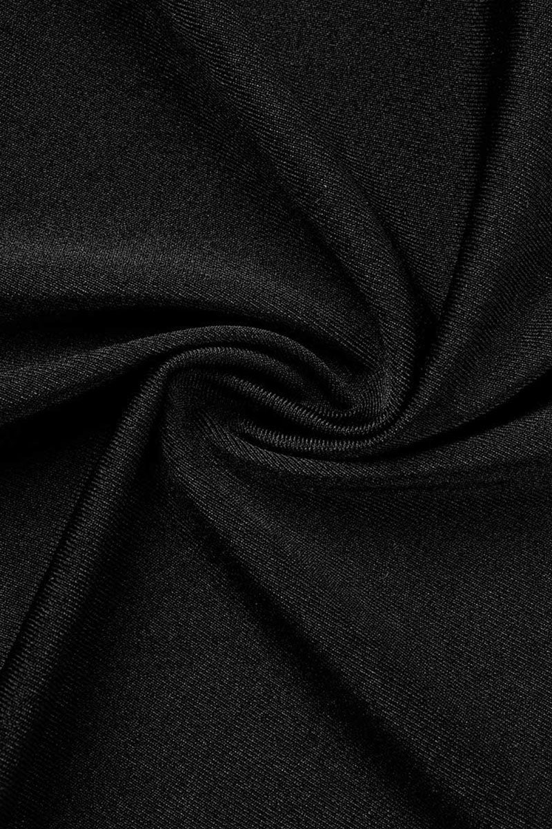 Sexy Solid Patchwork Slit Oblique Collar Evening Dress Dresses(5 Colors) - View 3 | VelvetHem