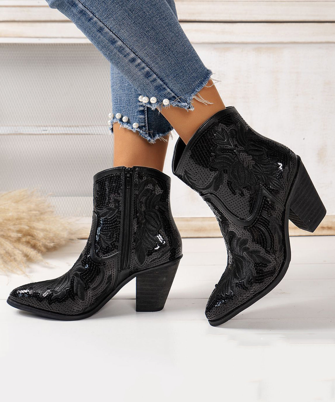 Vintage Inspired Orthopedic Boots