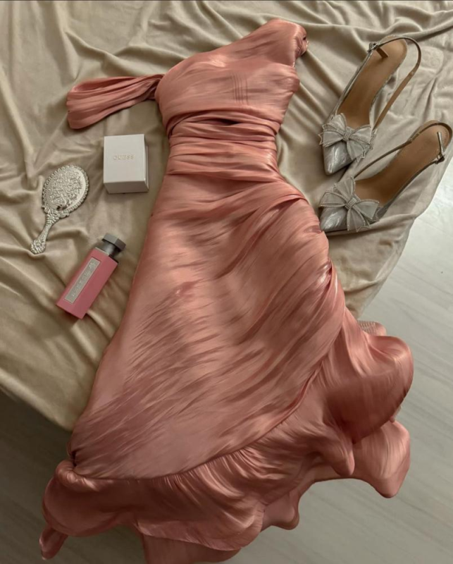 Green Irregular length Evening Party Dresses Cocktail Dresses