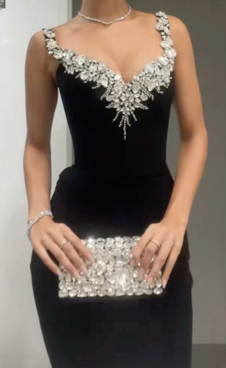 Black Mermaid Sexy Long Formal Dress Evening Party Dresses