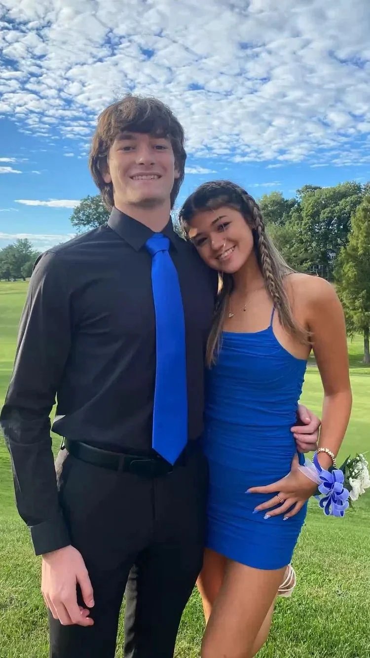 Royal Blue Sleeveless Dress Cute Homecoming Dress Mini Dress (ZD12420)
