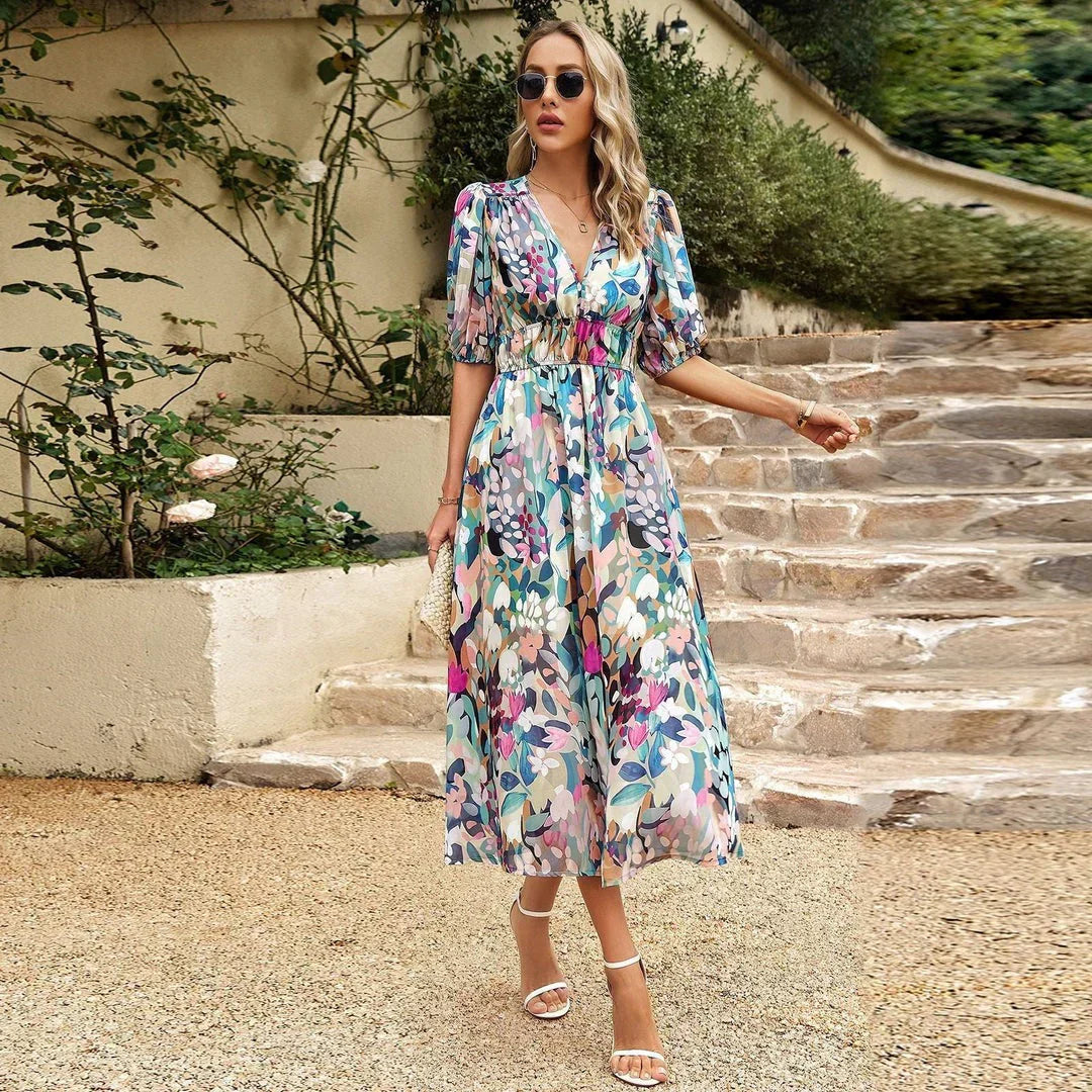 Grace V - Neck Dress