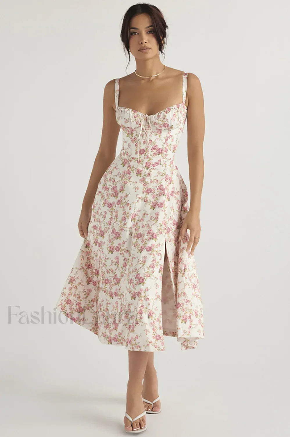 Floral Elegant Print Sundress