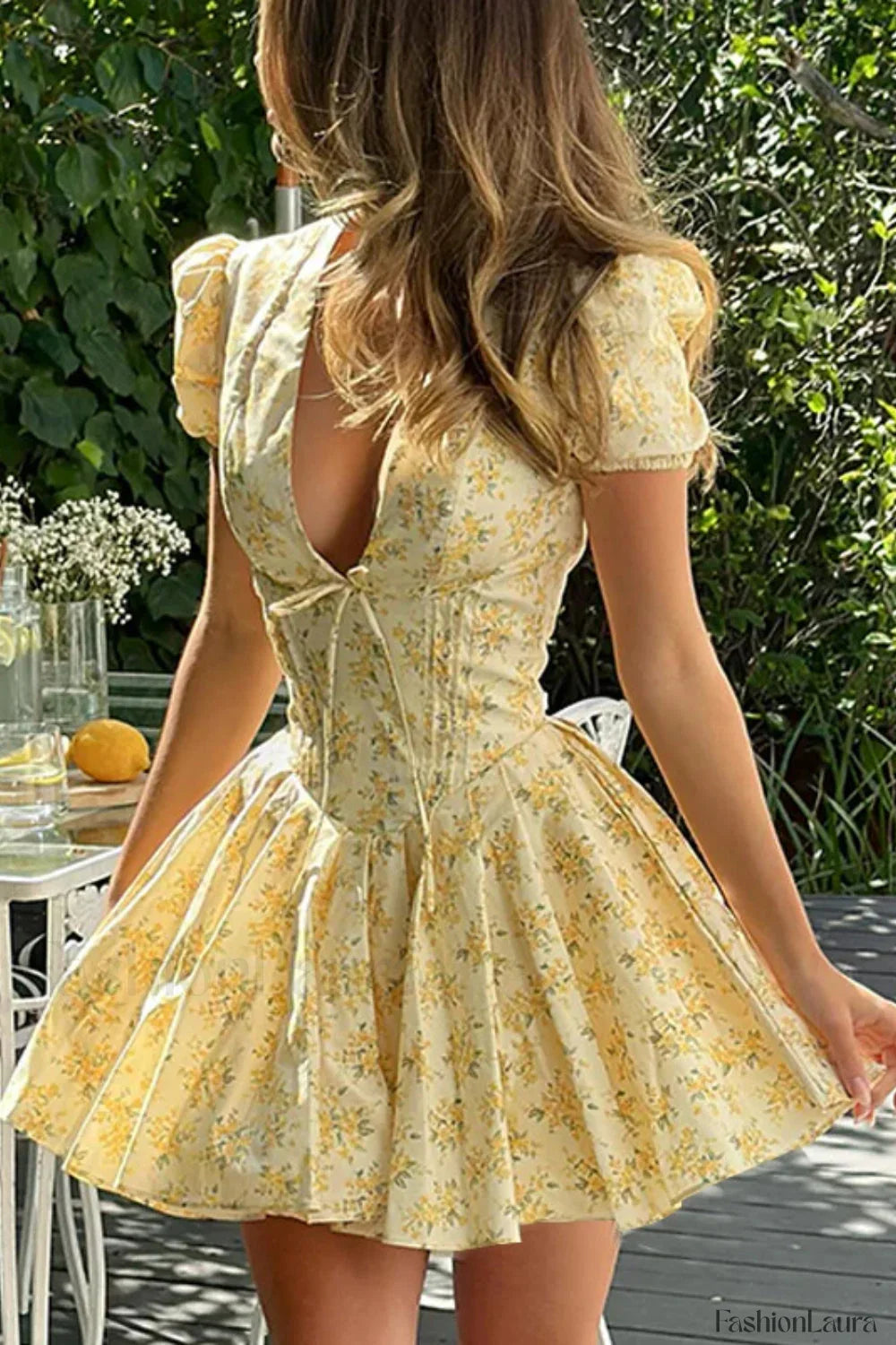 Floral Princess Gauze Elegant Dress for Boutique Fashion Look