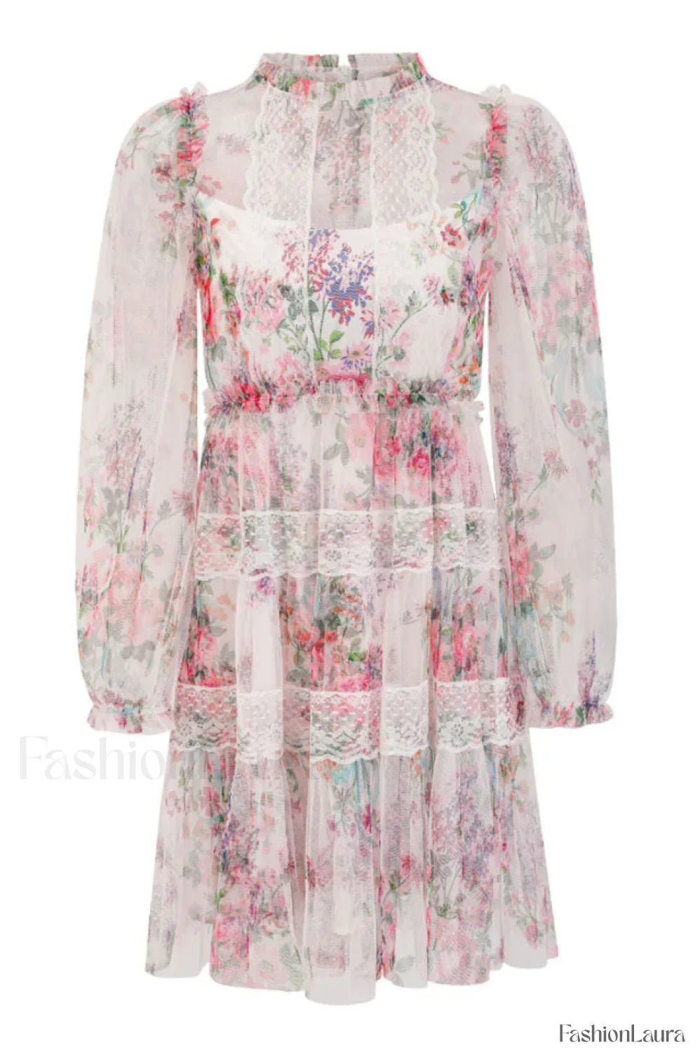 Floral Wonder Stylish Micro Mini Dress