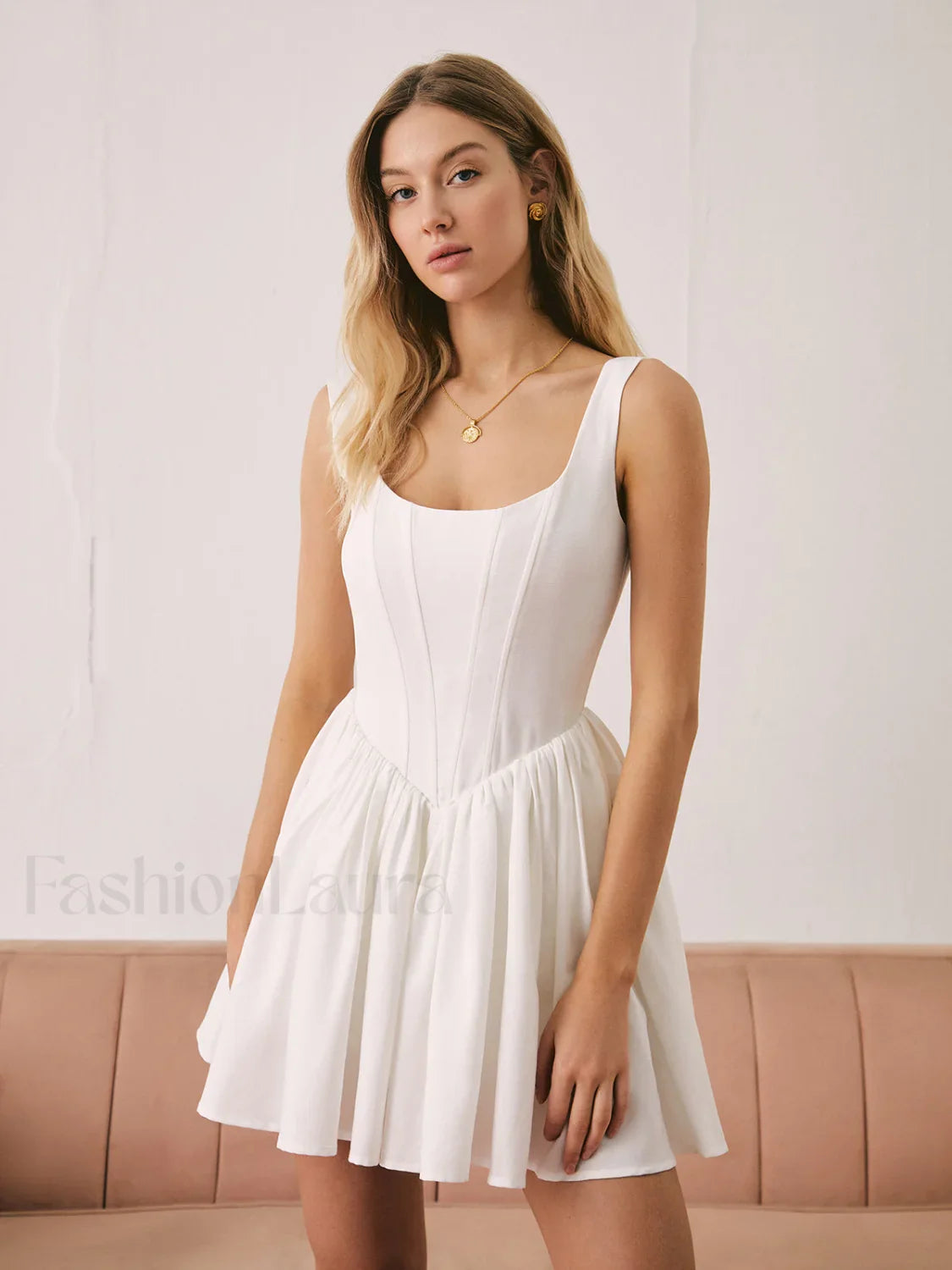 Cpcomense250708 101 Dress with Relaxed Fit and Boutique Fashion Look