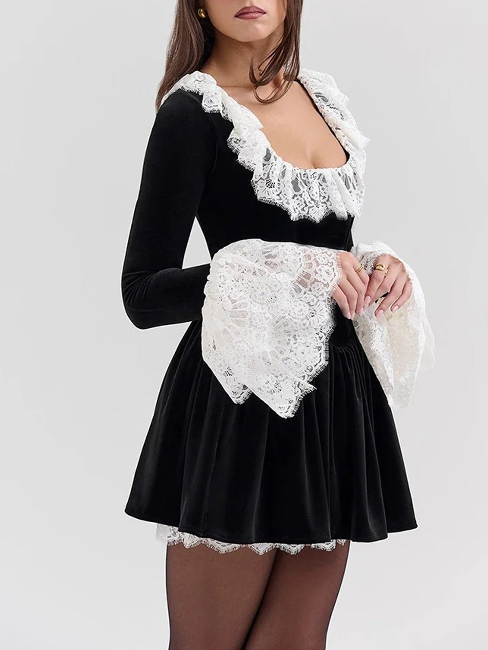 Genevieve Long Sleeve Mini Dress