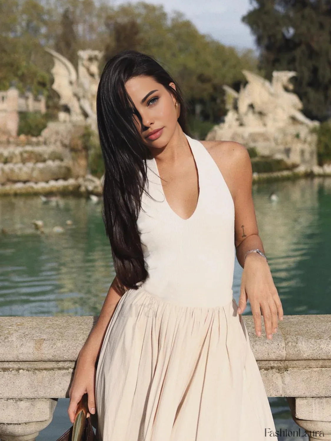 Cpcomense250708 043 Dress with Relaxed Fit and Smart Casual Fashion