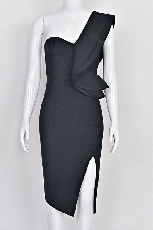 Hayley Bodycon Dress - Classic Black