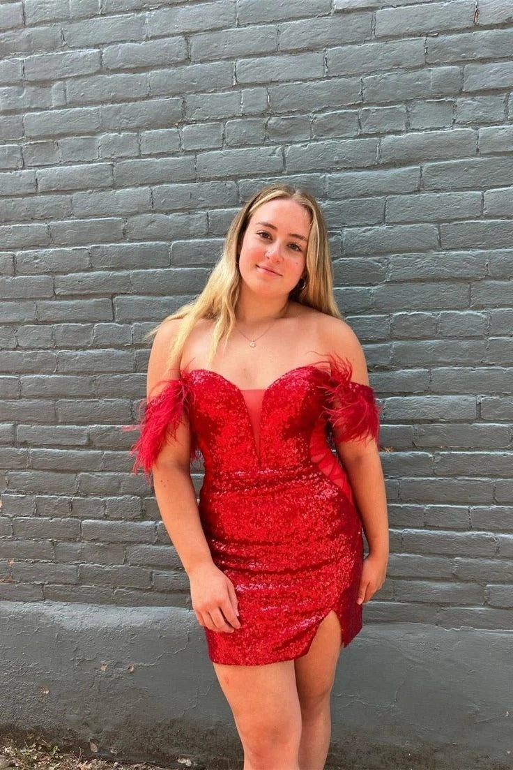 Sexy Mermaid Slit Homecoming Dresses To Impress