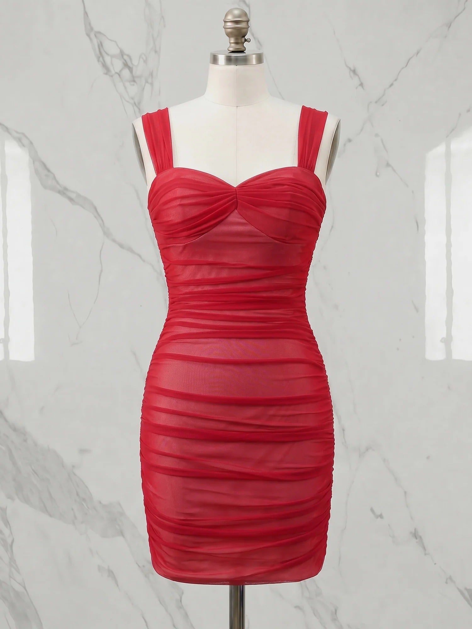 Lovely Red Off The Shoulder Short Homecoming Dresses To Impress