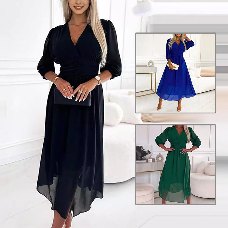 Juliana Chic Light Chiffon Summer Dress Premium Wardrobe Essential