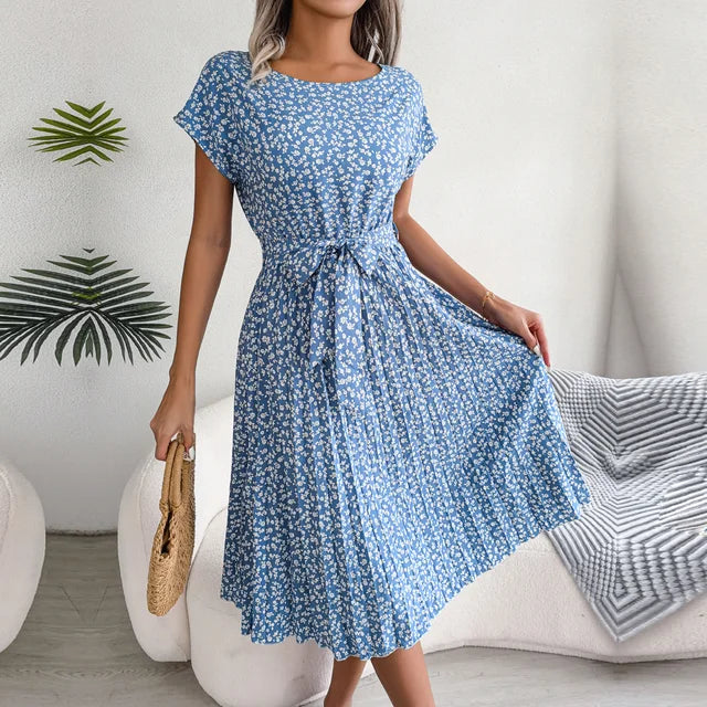 Paty Timeless Dress Pleats Elevated Occasion Wear