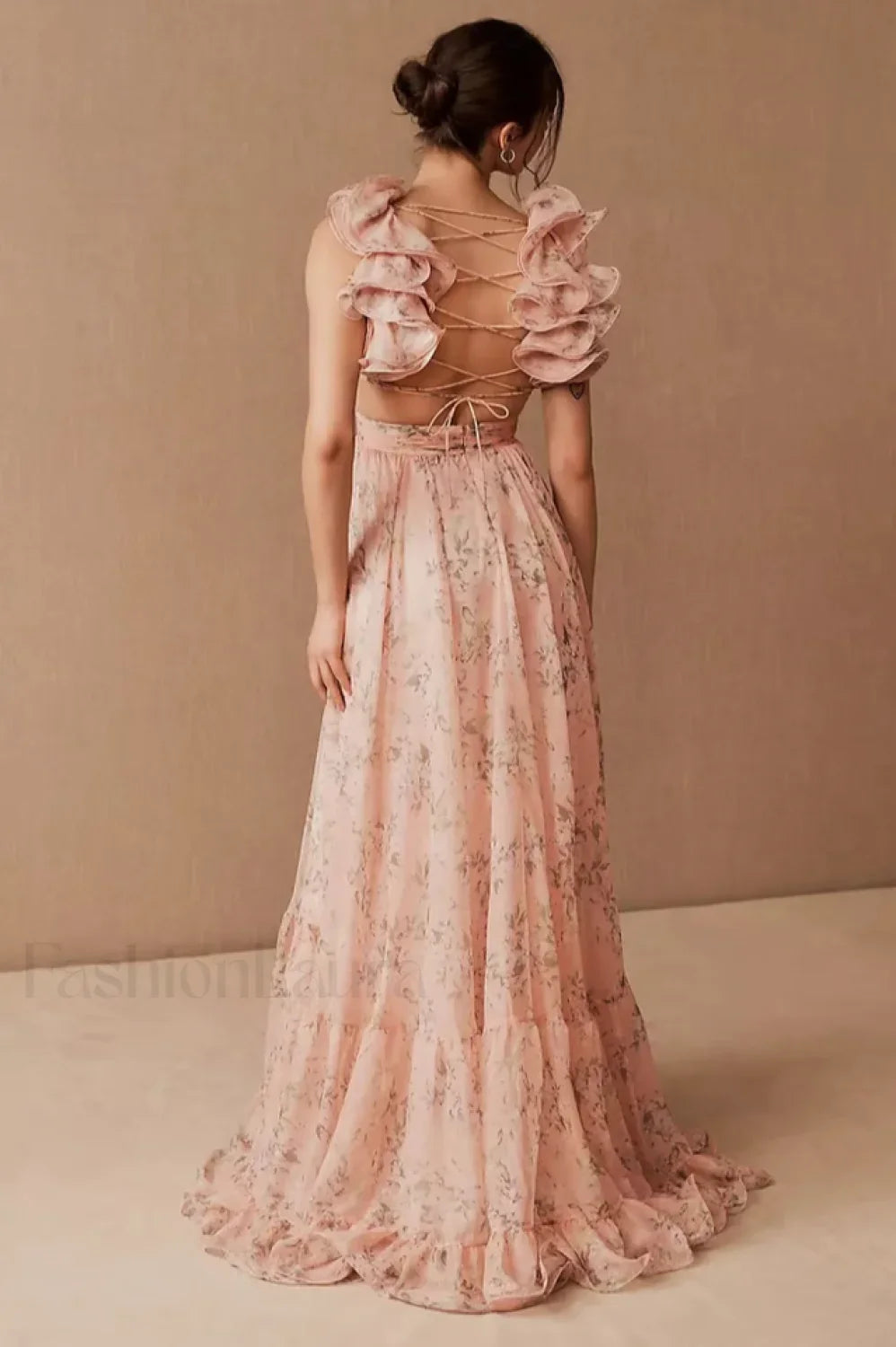 Indy Elegant Chiffon Dress