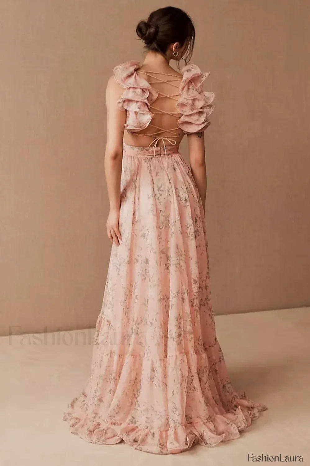 Indy Elegant Chiffon Dress