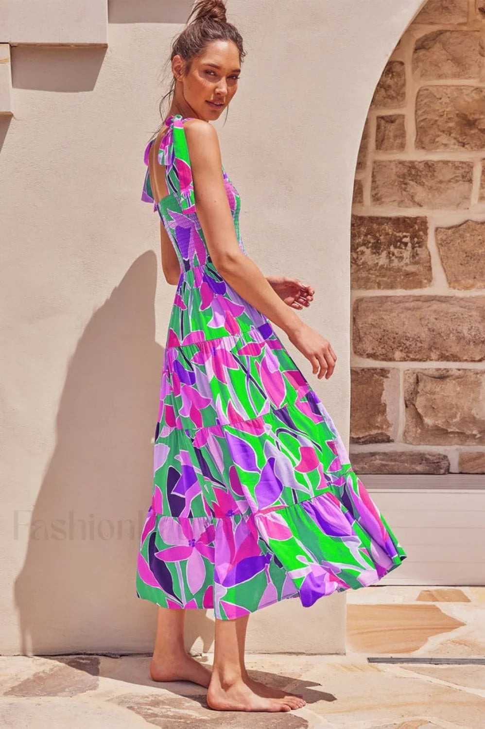 Jaclyn Smocked Stylish Maxi Dress