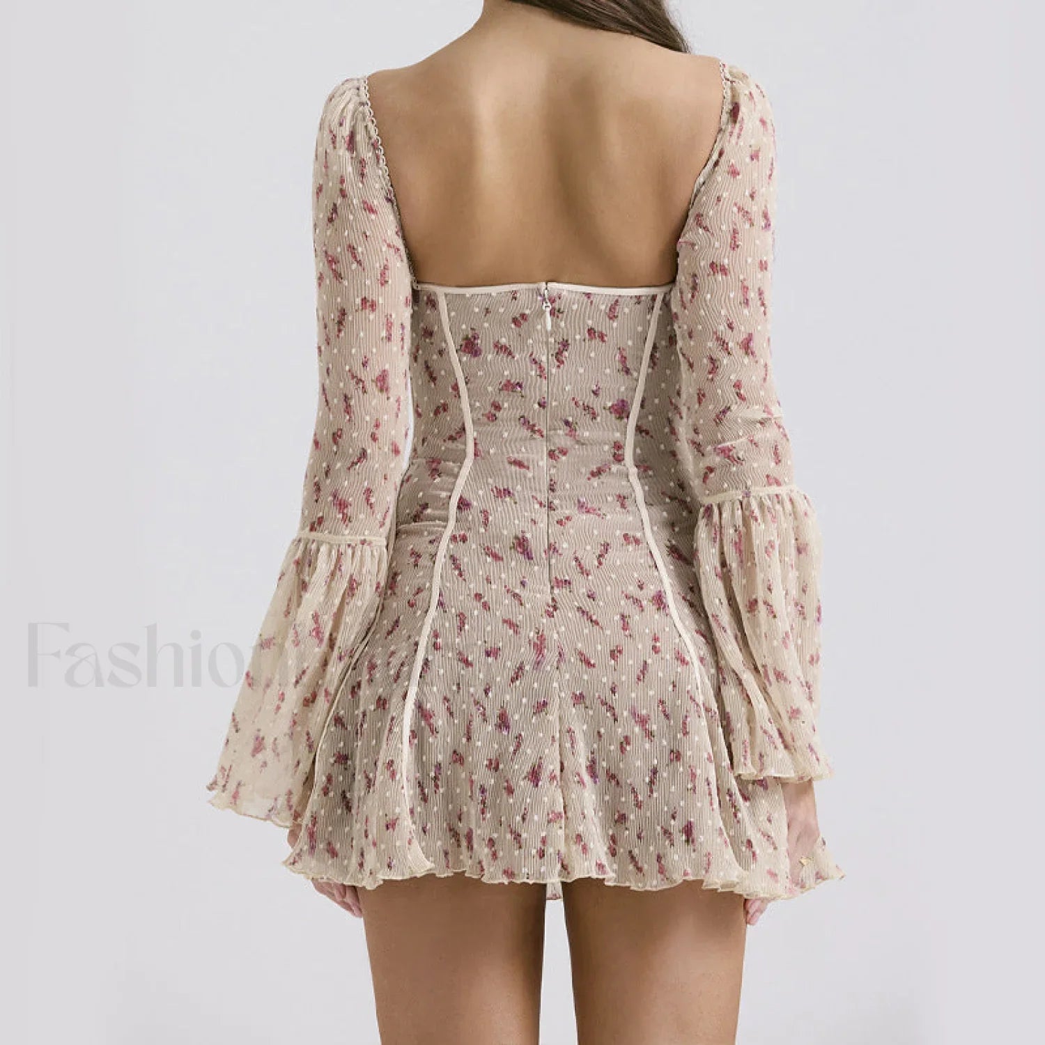 Lace French Light Dress with Relaxed Fit and Seasonal Wardrobe Essential
