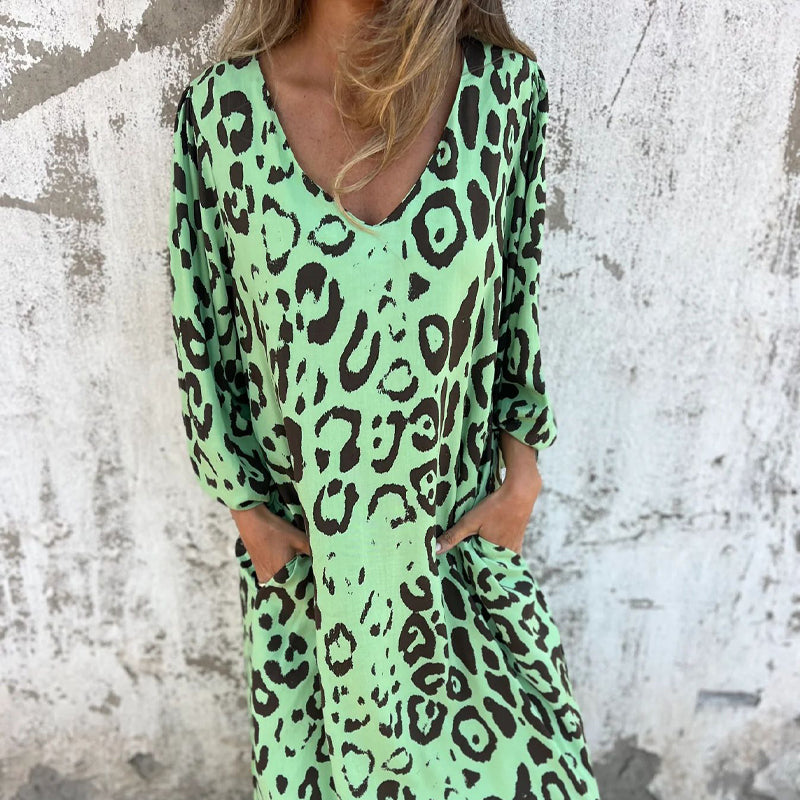 Zenaida Effortless Casual Spring Dress for Women Statement Occasion Edit
