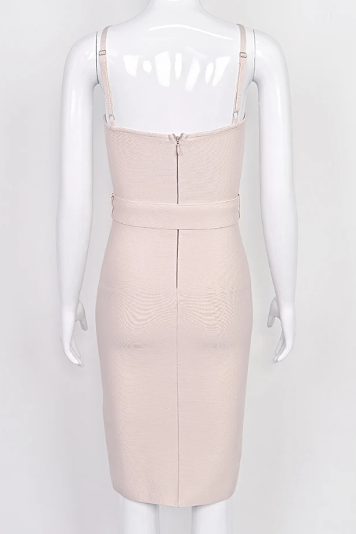 Lana Bandage Dress - Cream