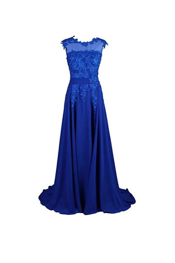 Long Bridesmaid Dress Chiffon Prom Dress Homecoming Evening Gowns (ZD13201)