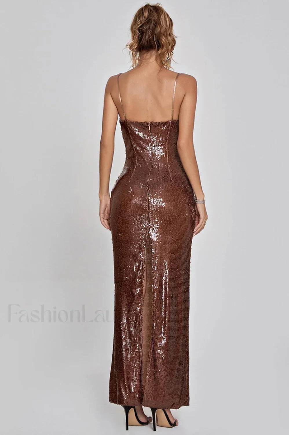 Lorelei Brown Stylish Sequin Dress